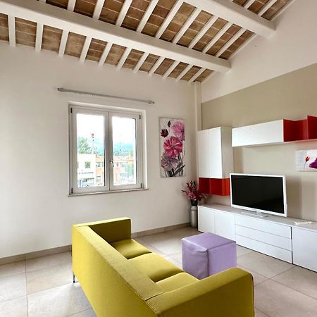 S023 - Sirolo, Magnifico Trilocale Design Con Terrazzo Apartment ภายนอก รูปภาพ
